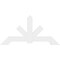 Ekena Millwork Vanguard Architectural Grade PVC Gable Bracket, 72"W x 36"H x 2"D x 6"F, 12/12 Pitch GBP072X36X0206VAN00 - alternate 2